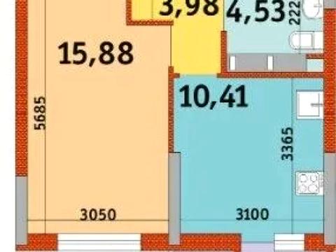 квартира за адресою Архітектора Вербицького вул., 1-В