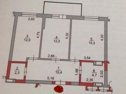 квартира за адресою Метрологічна вул., 15