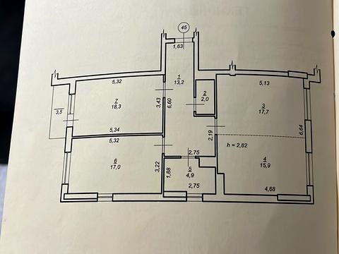 квартира по адресу Евгения Коновальца ул., 37