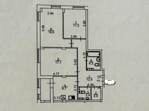 квартира по адресу Регенераторная ул., 4 к11
