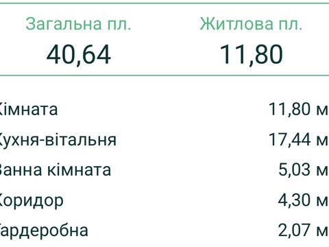 квартира за адресою Всеволода Змієнка вул., 34/21