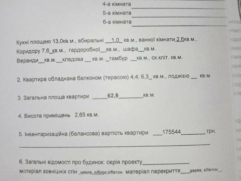 квартира по адресу Шевченко ул., 9
