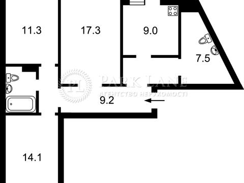квартира по адресу Елизаветы Чавдар ул., 28