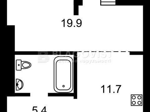 квартира за адресою Бульварно-Кудрявська вул. (Воровського), 17