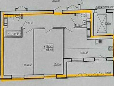 квартира по адресу Полтавский Шлях ул., 184а 25