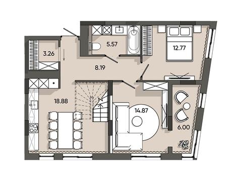 квартира за адресою Пластова, 4