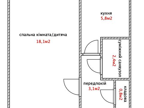 квартира по адресу Леся Курбаса просп., 9-Д