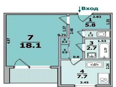 квартира за адресою Космічна вул., 11