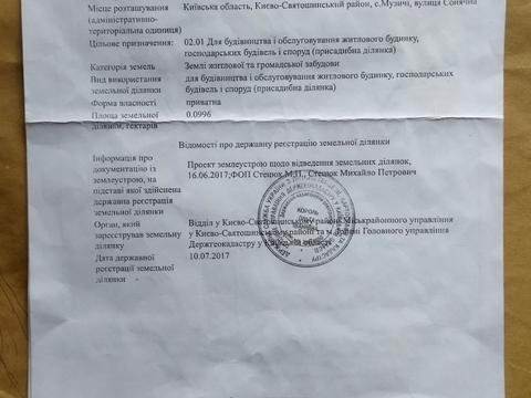 участок по адресу 