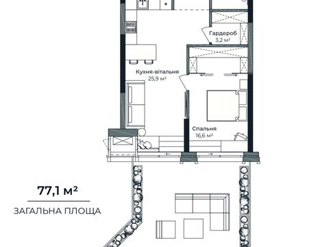квартира за адресою Антоновича вул. (Горького), 136