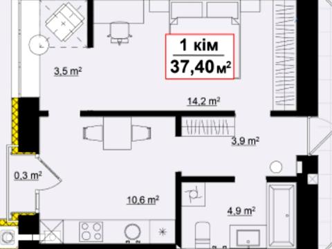 квартира за адресою Отця Івана Блавацького вул., 8