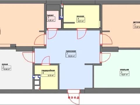 квартира за адресою Київ, Михайла Максимовича вул. (Онуфрія Трутенка), 3-Д