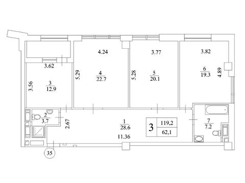 квартира за адресою Іоанна Павла II вул. (Патріса Лумумби)