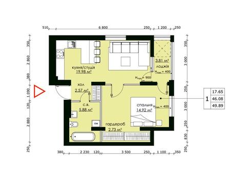 квартира за адресою Львів, Городницька вул., 47