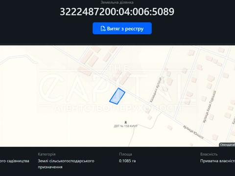 ділянка за адресою 