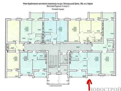 квартира по адресу Полтавский Шлях ул., 184а к3