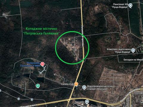 участок по адресу Литовський просп. (Мінський)