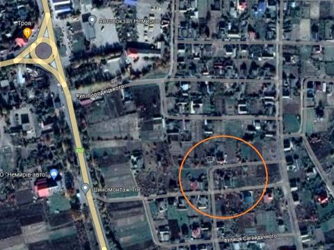 ділянка за адресою Немирів, І. Сірка