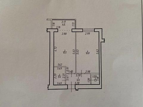 квартира по адресу Андрея Мельника ул., 10 к7