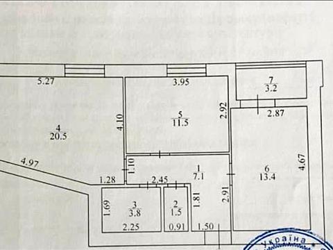 квартира по адресу Остромирська ул., 49-Г/1