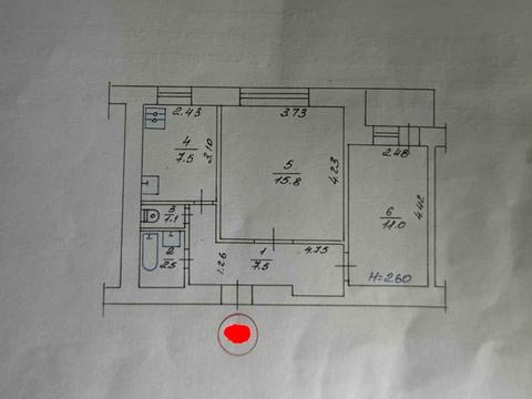квартира по адресу Токарный пер., 18