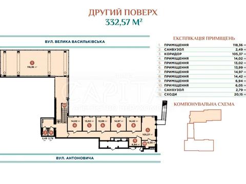 комерційна за адресою Антоновича вул. (Горького), 83