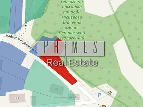 ділянка за адресою Набережно-Дніпровська вул., 1