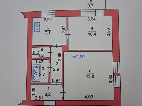 квартира по адресу Сахарная ул., 3