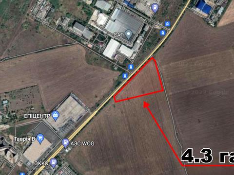 участок по адресу с. Иличанка, Траса М-14 Одеса-Миколаїв