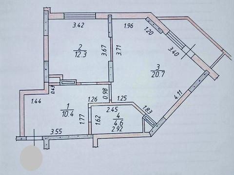 квартира за адресою Пономарьова вул., 26 к1