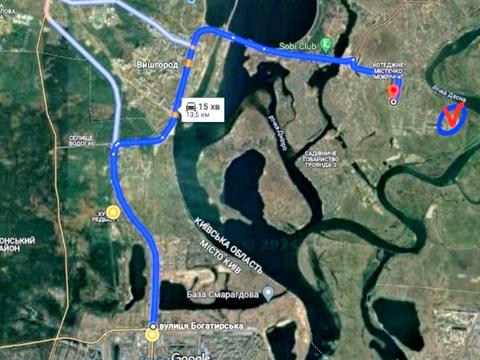 ділянка за адресою с. Осещина, Трояндова