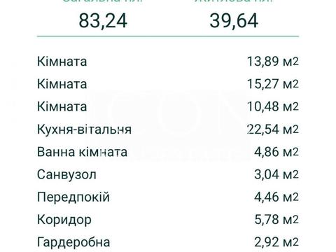 квартира за адресою Всеволода Змієнка вул., 34/21
