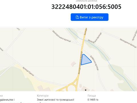ділянка за адресою Володимирська вул.