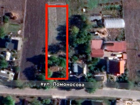 участок по адресу Ломоносова