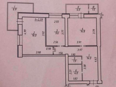 квартира за адресою Михайла Лушпи просп., 5 к22/2