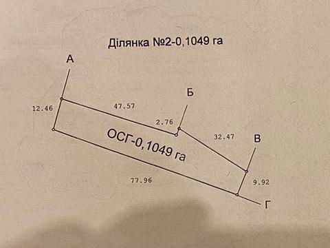 ділянка за адресою Зелена, 22