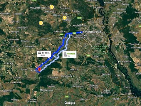 участок по адресу Панаса Мирного