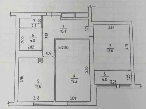 квартира по адресу Казацкая ул., 19