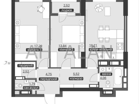 квартира по адресу Академика Заболотного ул., 1-А