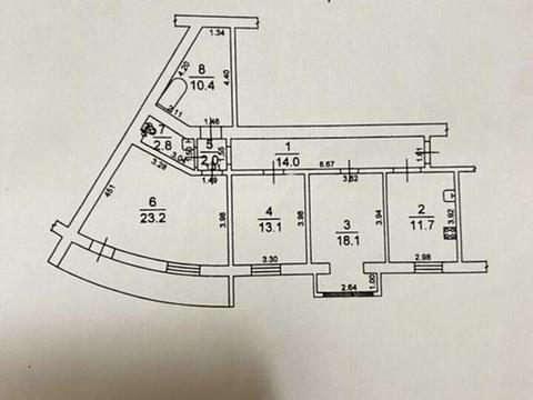 квартира по адресу Левитана ул., 101а