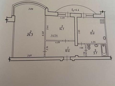 квартира за адресою Героїв Небесної Сотні вул. (Федька), 3/1