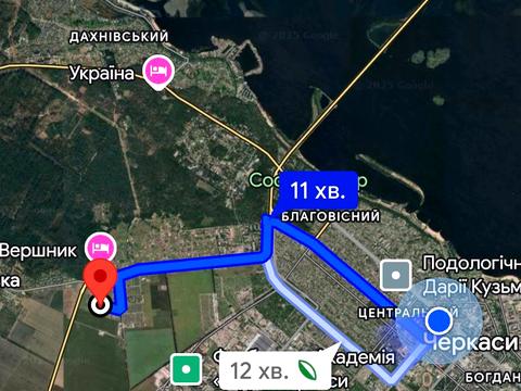 ділянка за адресою Черкаси, Щаслива вул.