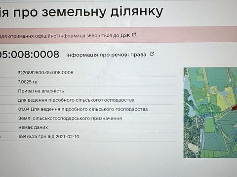 участок по адресу 