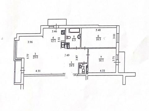 квартира по адресу Митрополита Василия Липковского ул. (Урицкого), 37-В