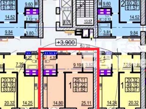 квартира по адресу Клочковская ул., 98а