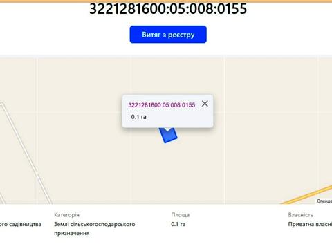 ділянка за адресою 