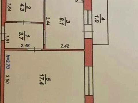 квартира по адресу Північна ул., 117