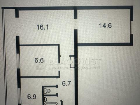 квартира по адресу Павла Тычины просп., 3