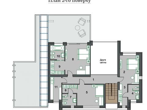 дом по адресу Щаслива, 1