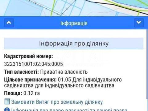 участок по адресу Київська ул.